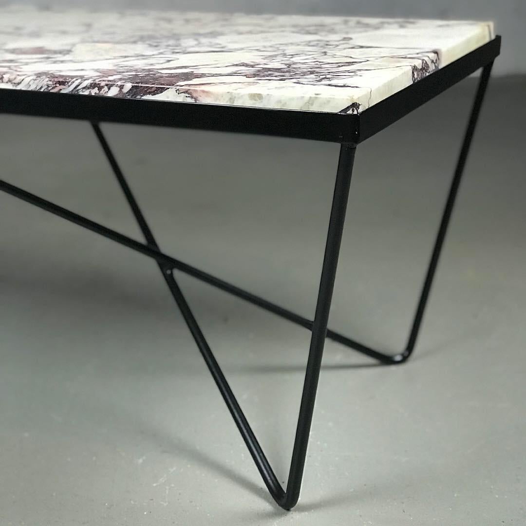 American Modernist Sculptural Coffee Table after Darrell Landrum