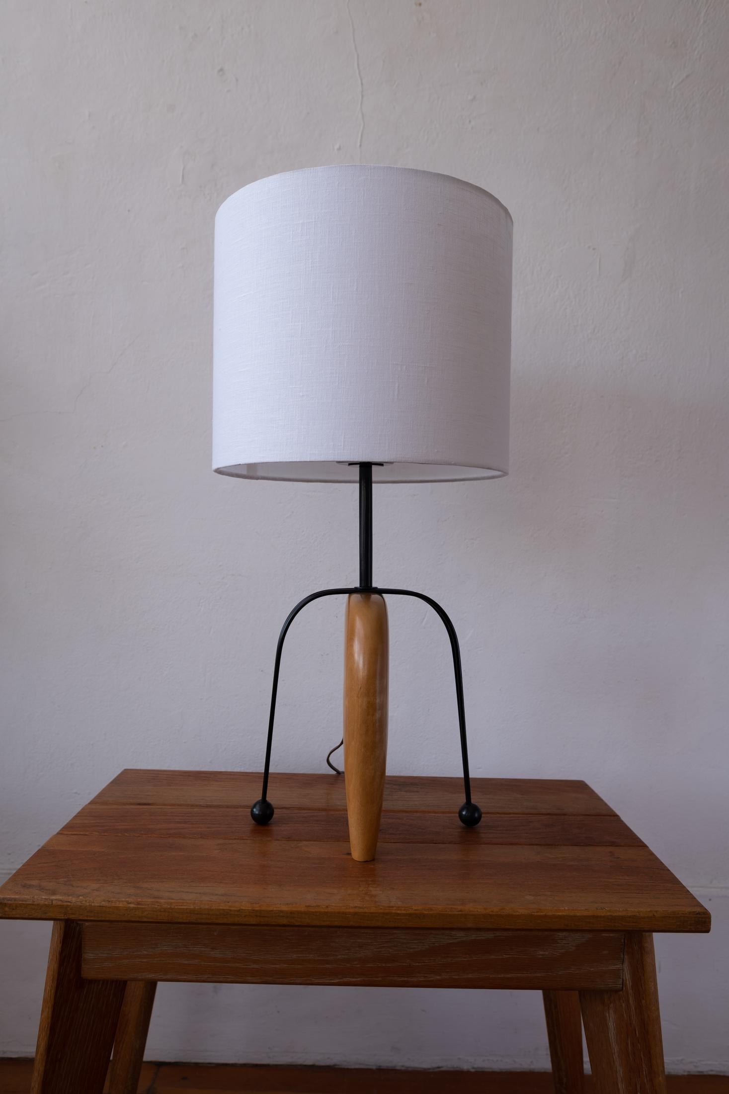 Modernist Sculptural Lamp, 1950s 5
