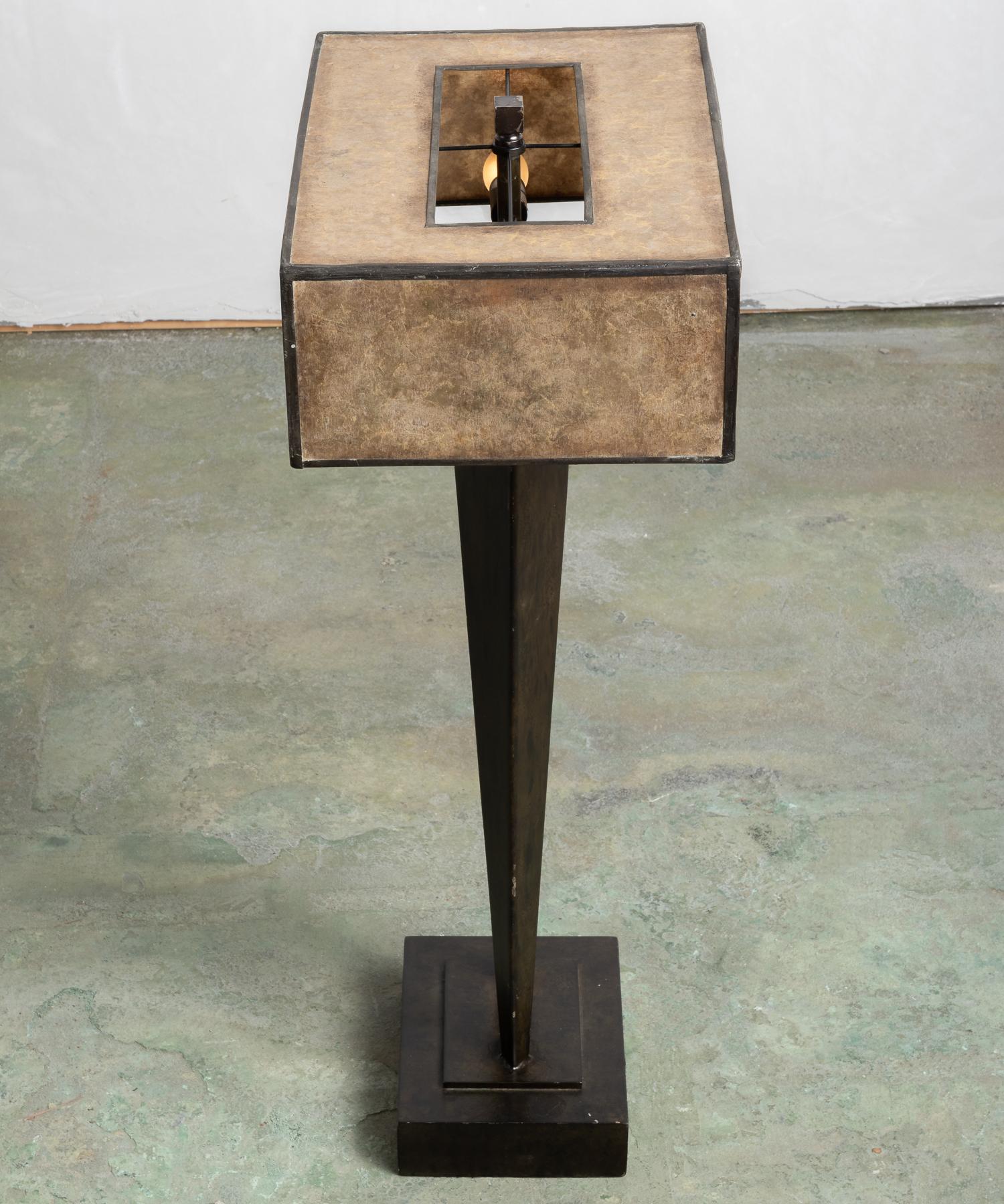 French Modernist Sculptural Table Lamp, France, circa 1950