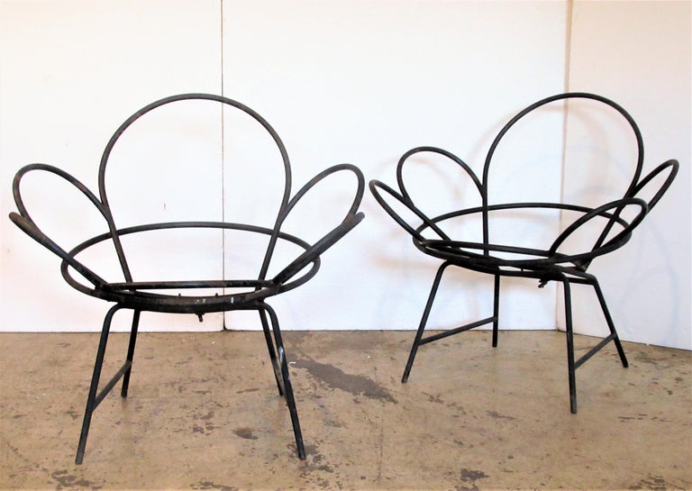 Sculptural Tubular Steel Chair Frames at 1stDibs steel furniture frames