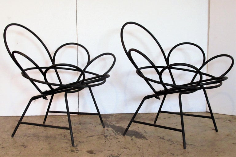 Sculptural Tubular Steel Chair Frames at 1stDibs steel furniture frames