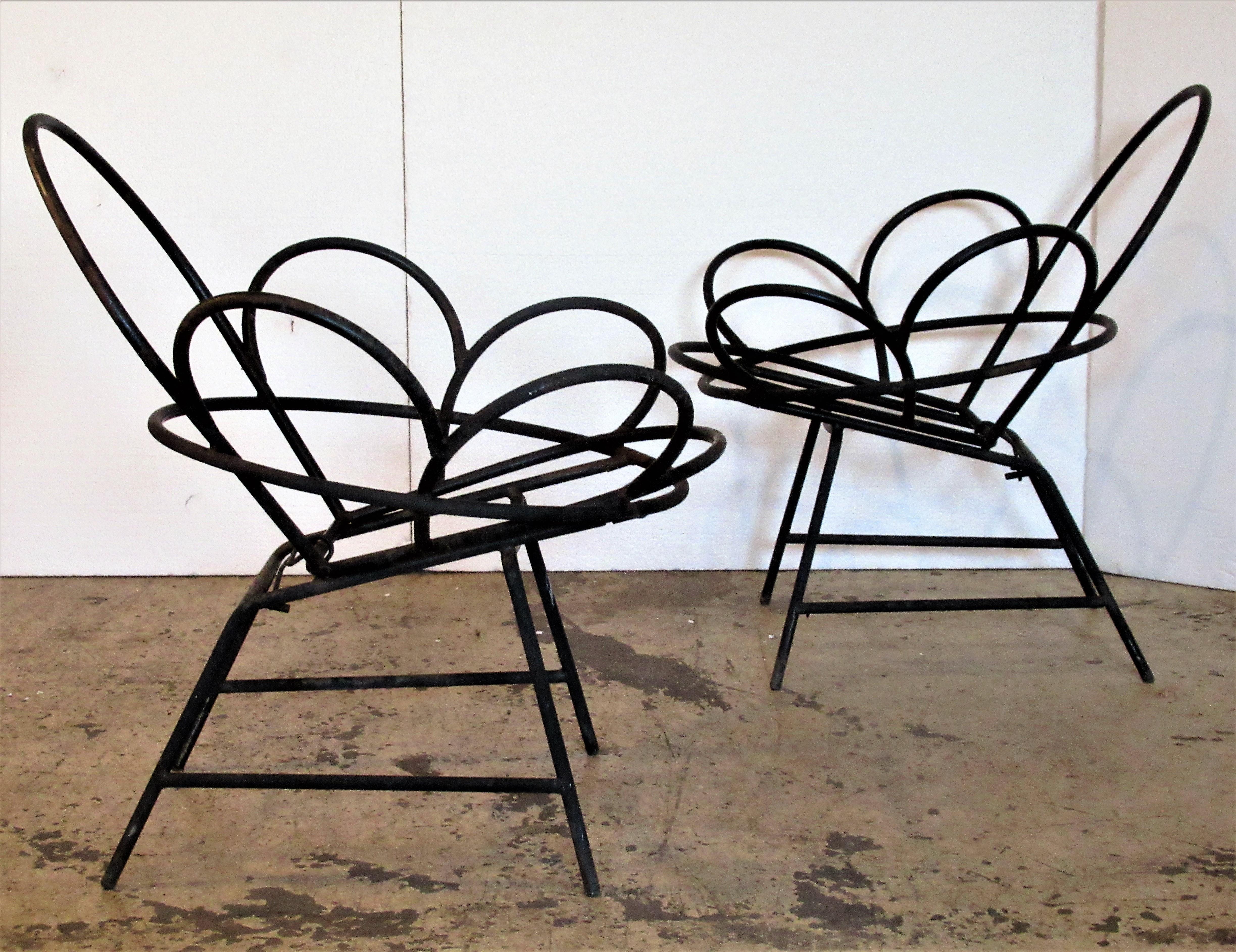 Sculptural Tubular Steel Chair Frames at 1stDibs | metal chair frames ...