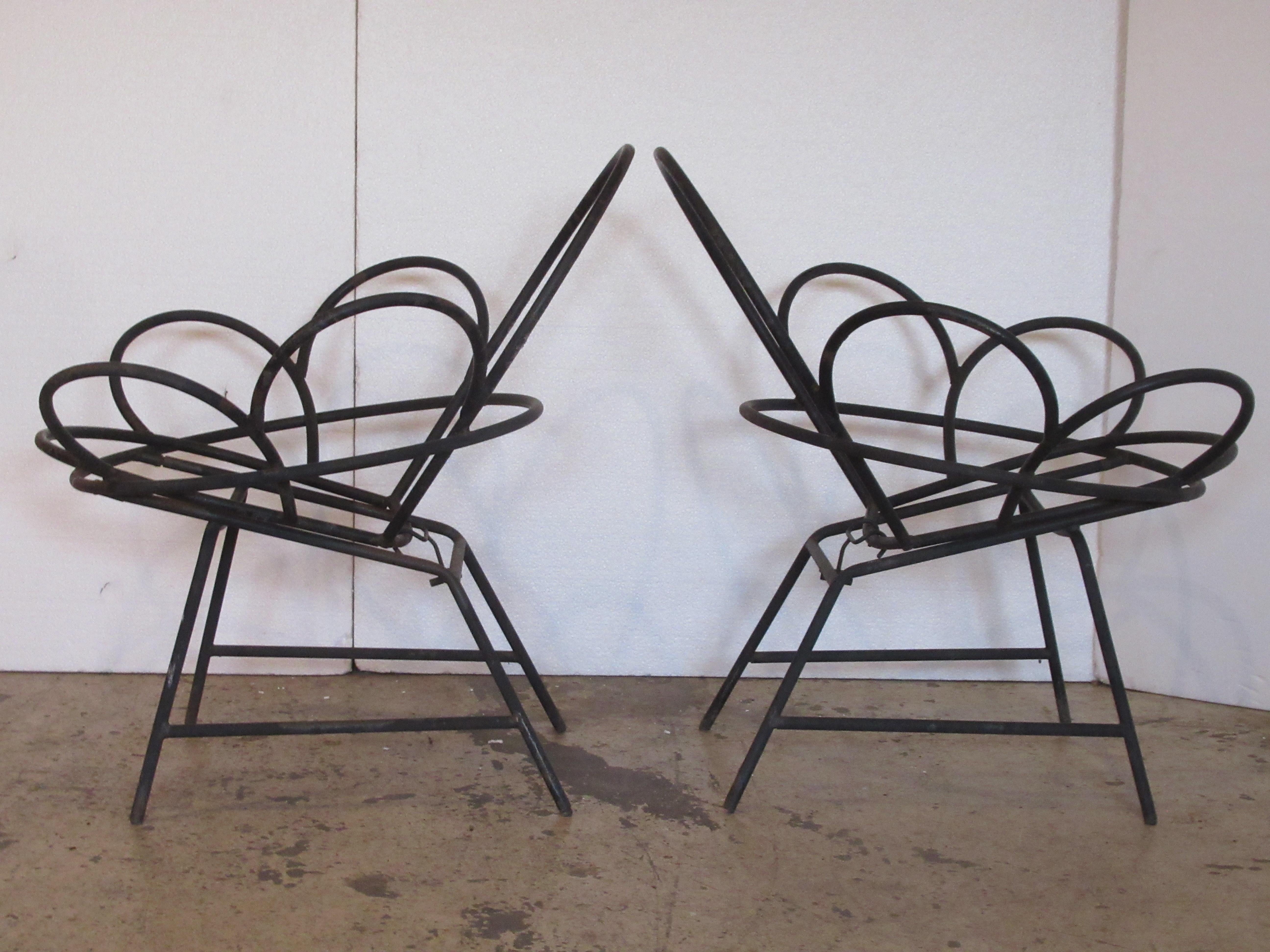 Sculptural Tubular Steel Chair Frames at 1stDibs | metal chair frames ...