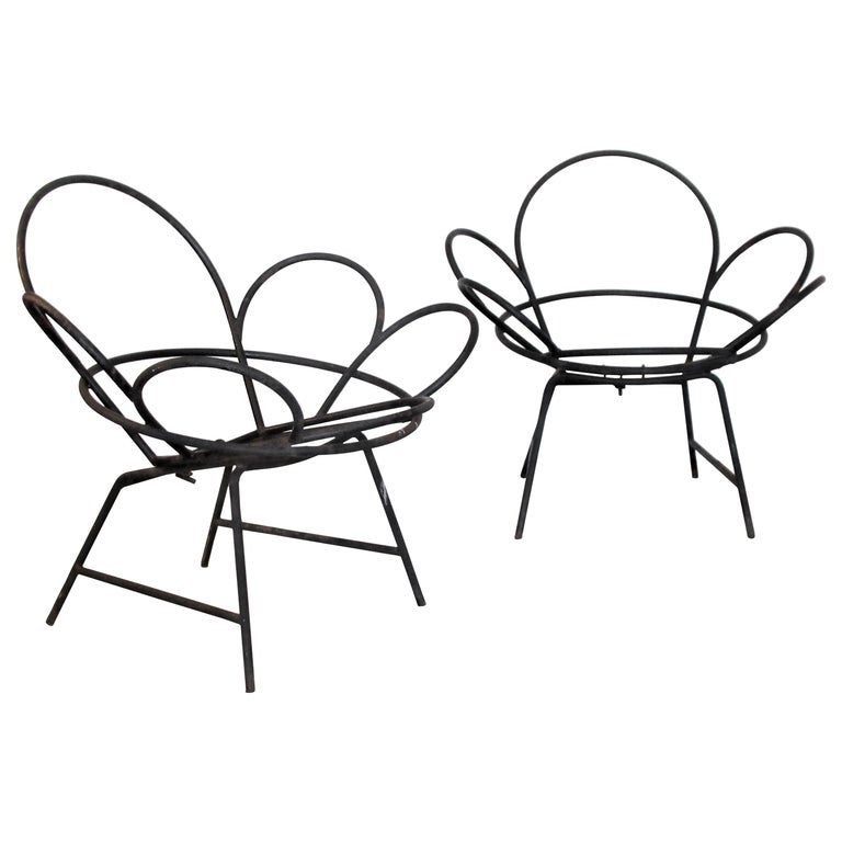 Sculptural Tubular Steel Chair Frames at 1stDibs steel furniture frames