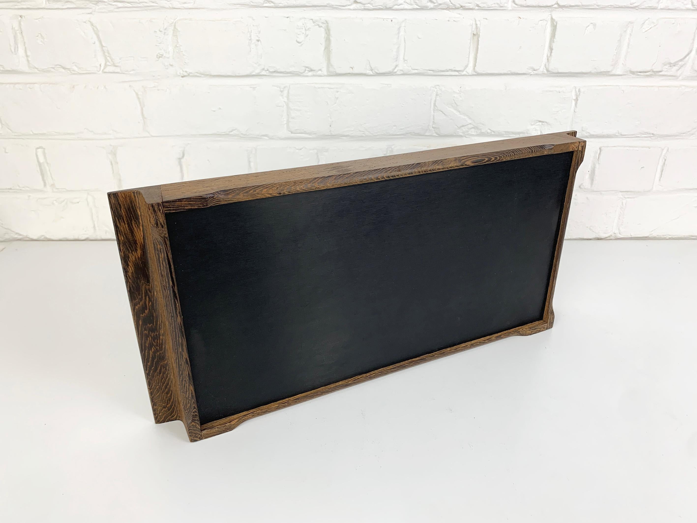 Plateau de service moderniste en Wood Wood, Henning Seidelin pour Voss, Danemark, années 1960 en vente 3