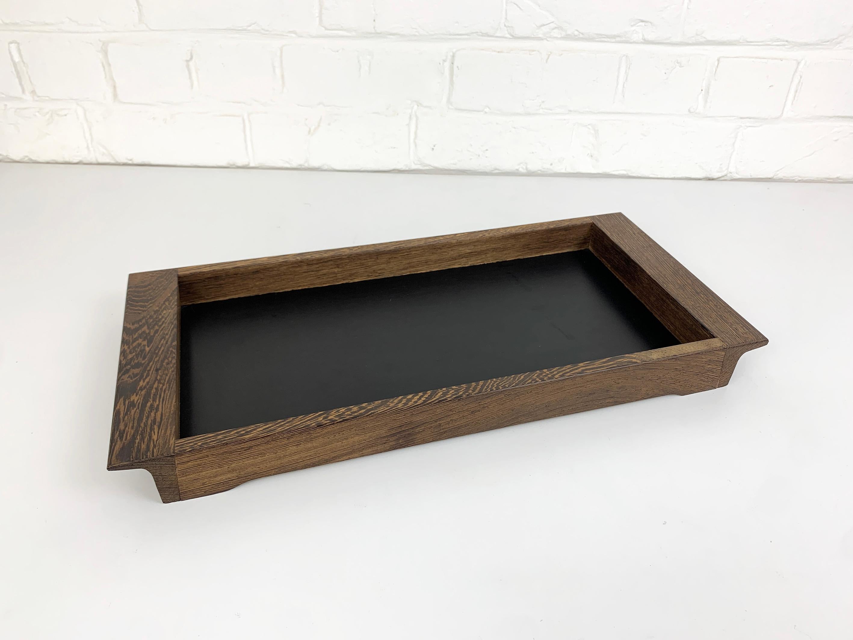 Plateau de service moderniste en Wood Wood, Henning Seidelin pour Voss, Danemark, années 1960 en vente 4