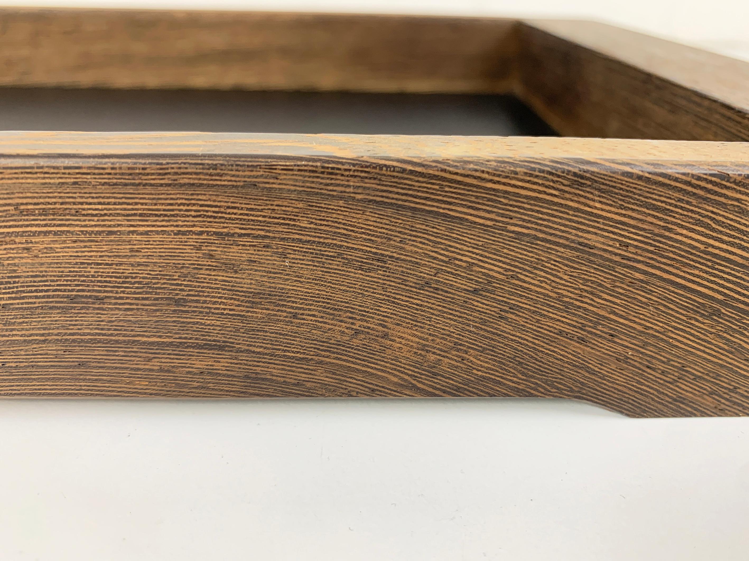 Plateau de service moderniste en Wood Wood, Henning Seidelin pour Voss, Danemark, années 1960 en vente 2
