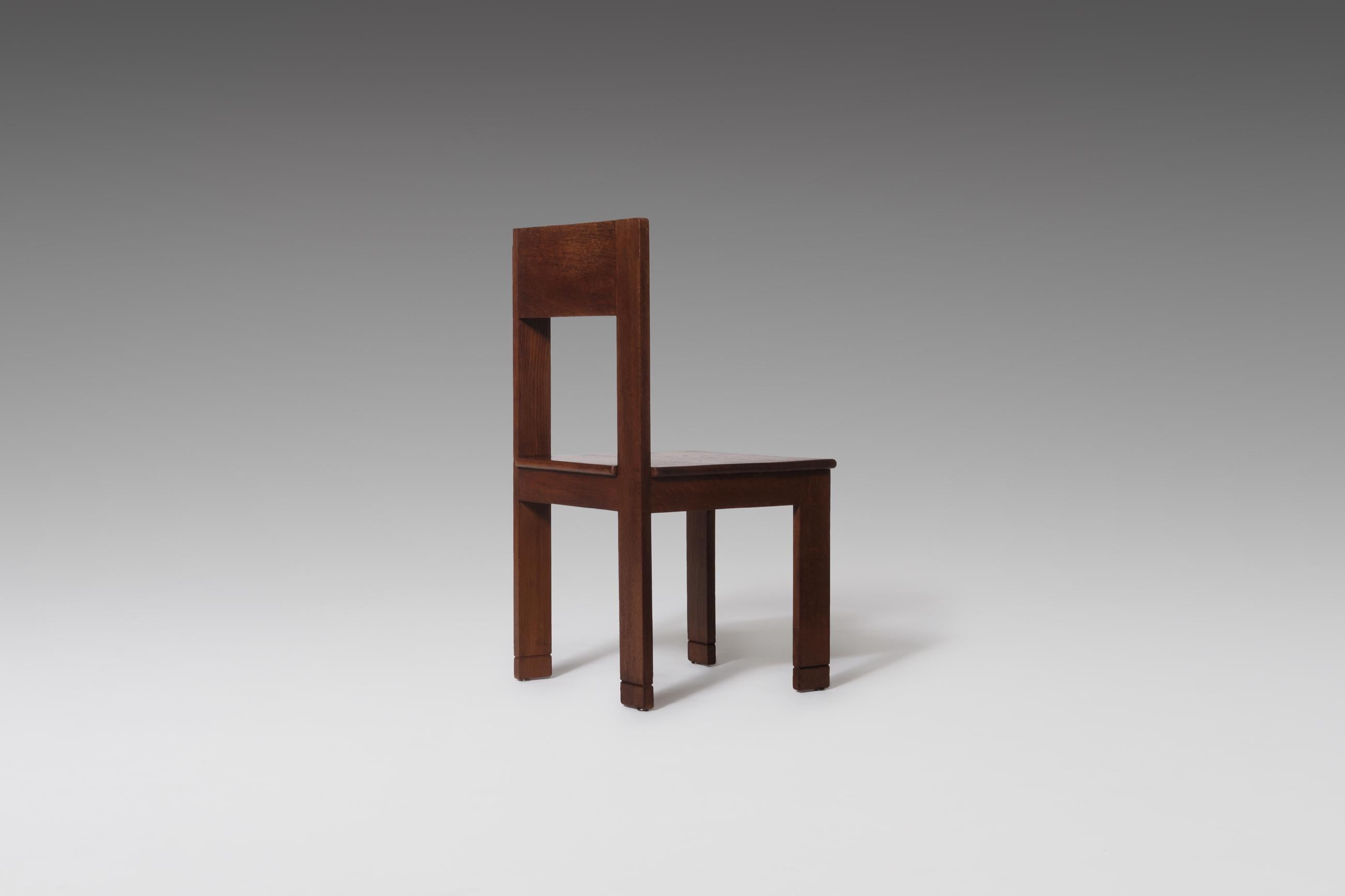 Modernist Side Chair by L.O.V., 1920s In Good Condition In Rotterdam, NL