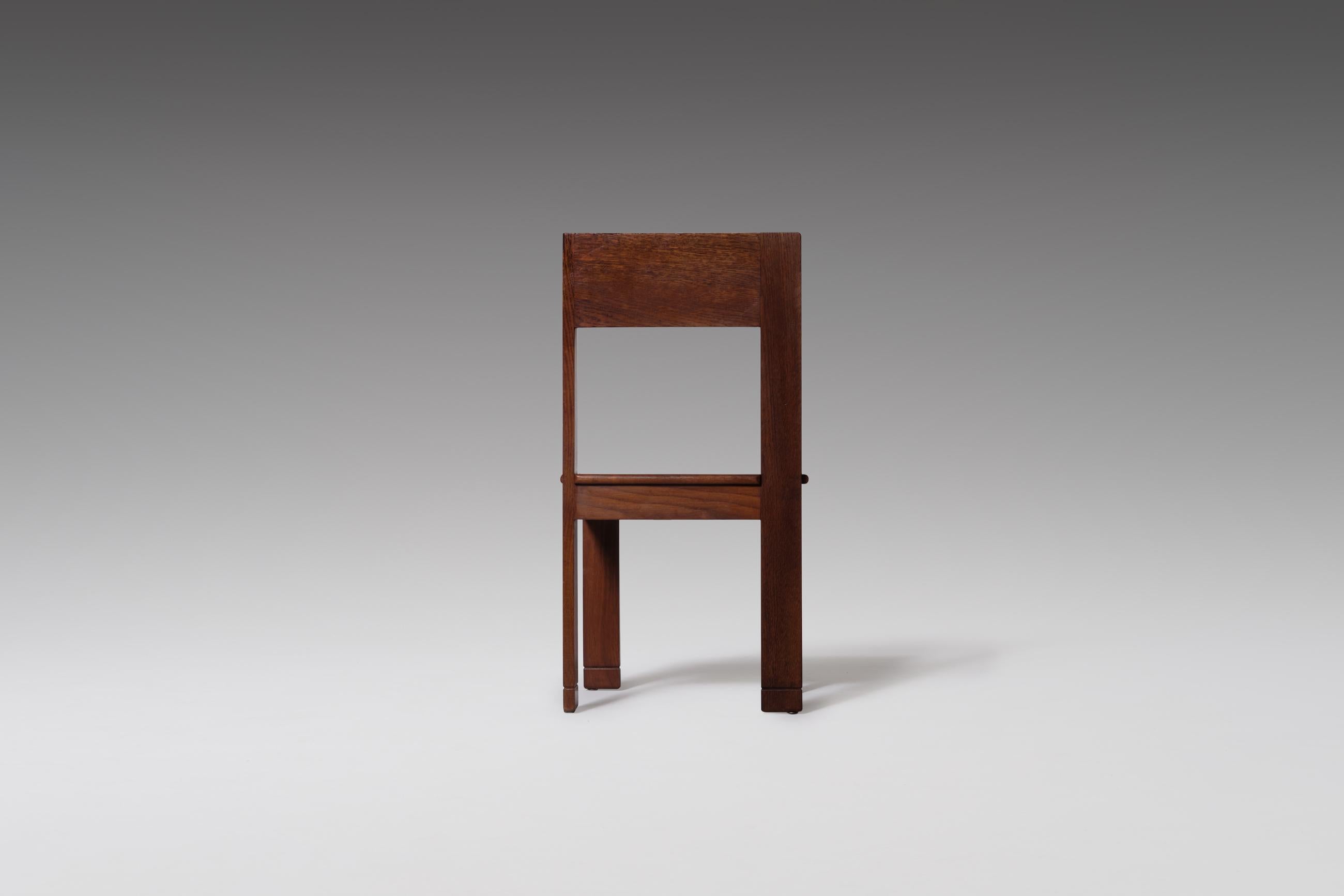 20th Century Modernist Side Chair by L.O.V., 1920s