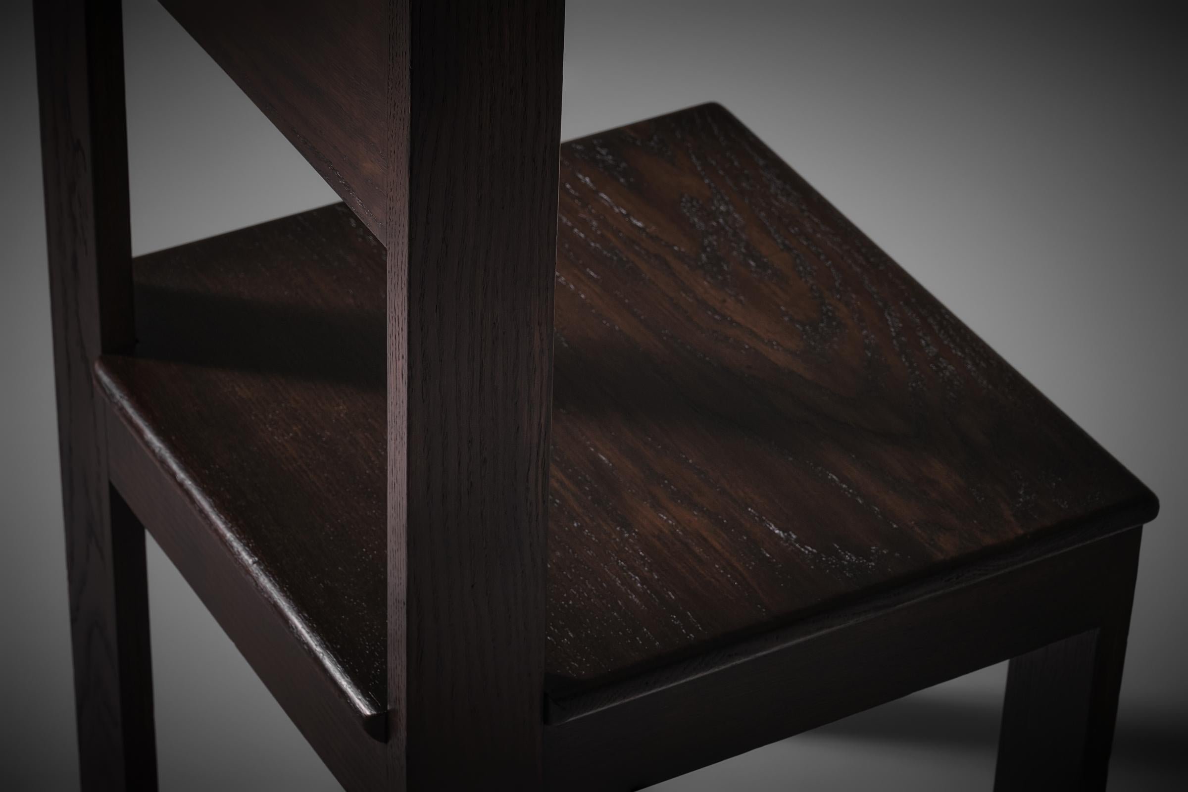 Mid-Century Modern Modernist side chair by L.O.V. Oosterbeek, the Netherlands 1920s For Sale