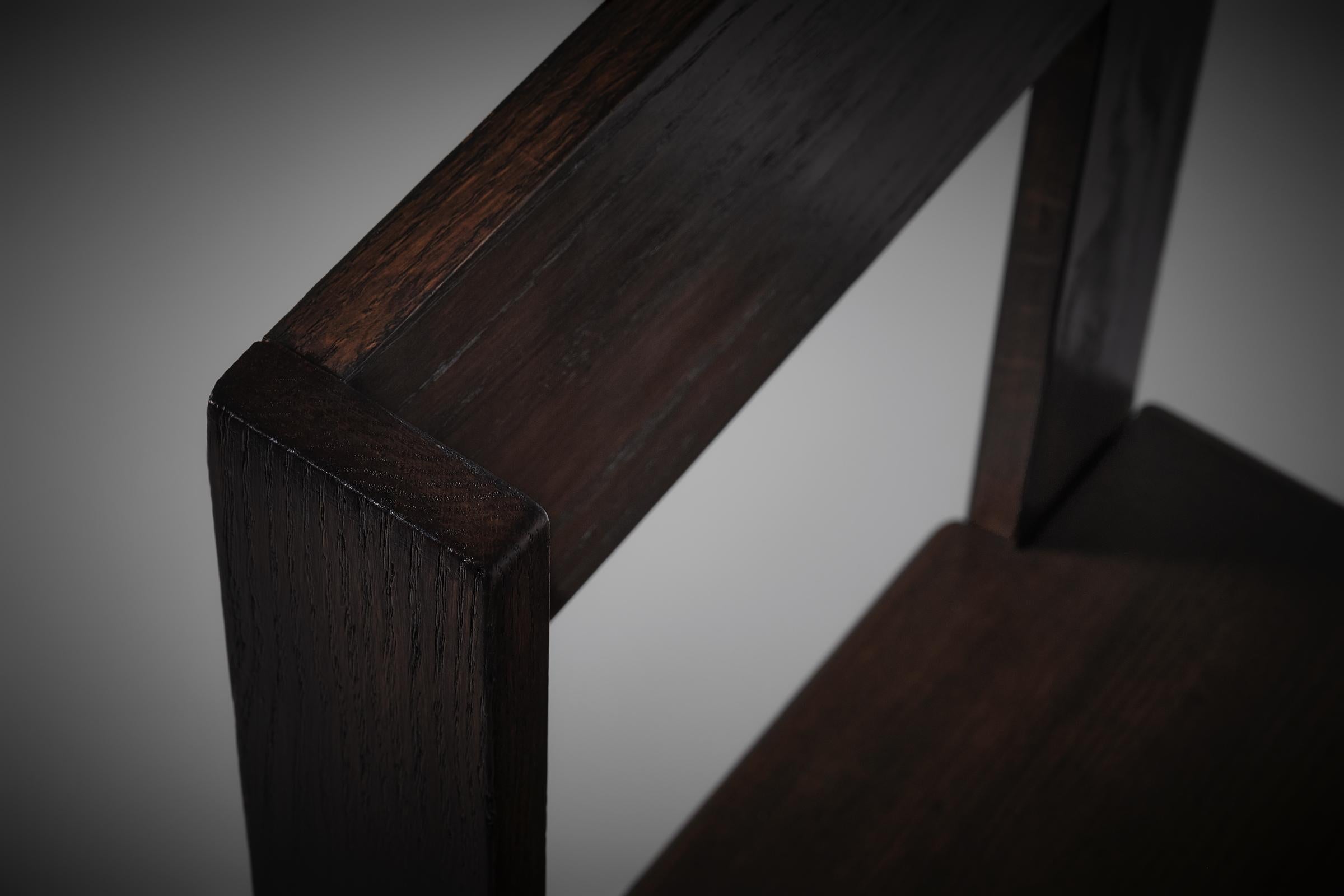Modernist side chair by L.O.V. Oosterbeek, the Netherlands 1920s In Good Condition For Sale In Rotterdam, ZH