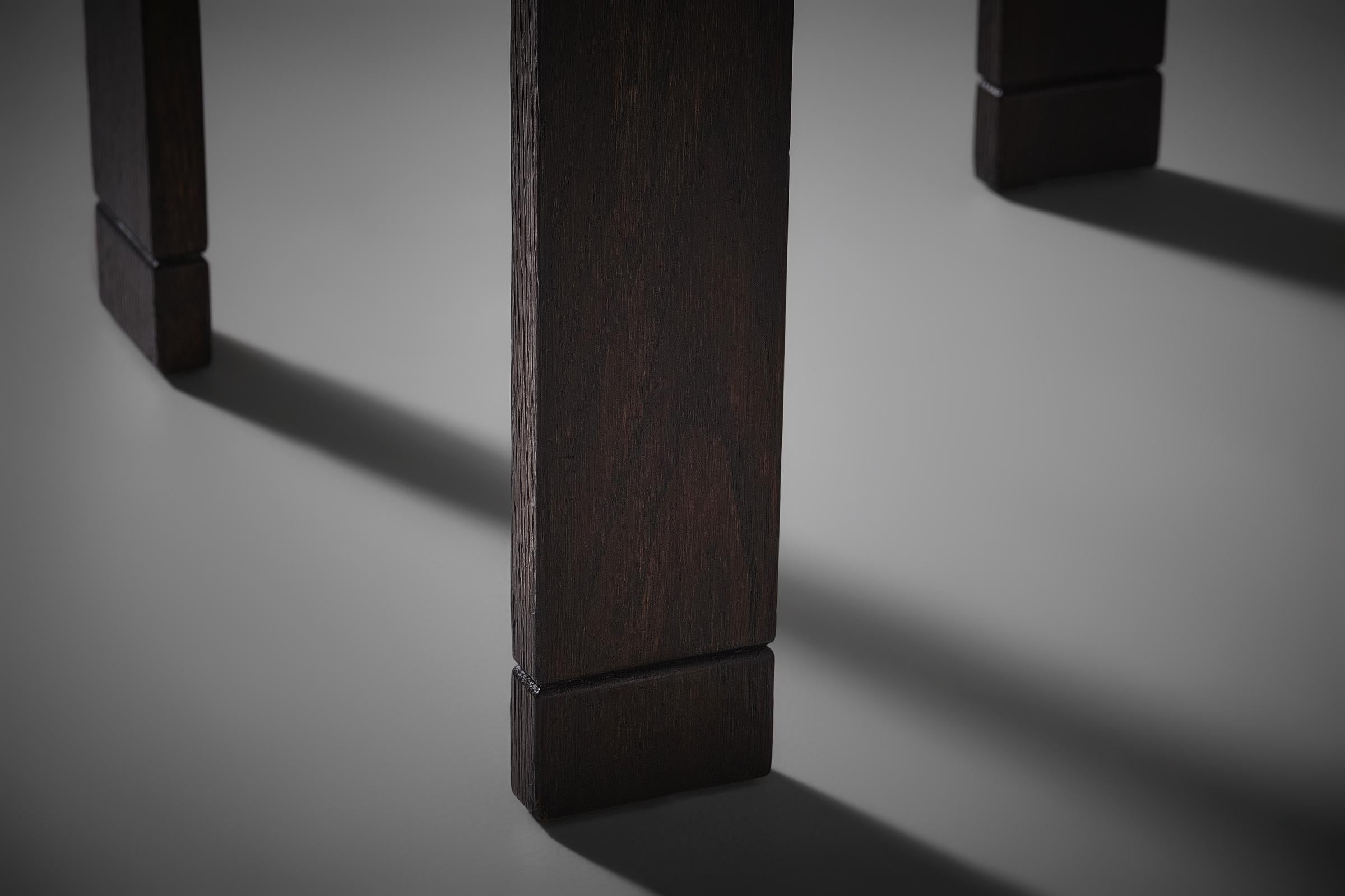 Modernist side chair by L.O.V. Oosterbeek, the Netherlands 1920s For Sale 2