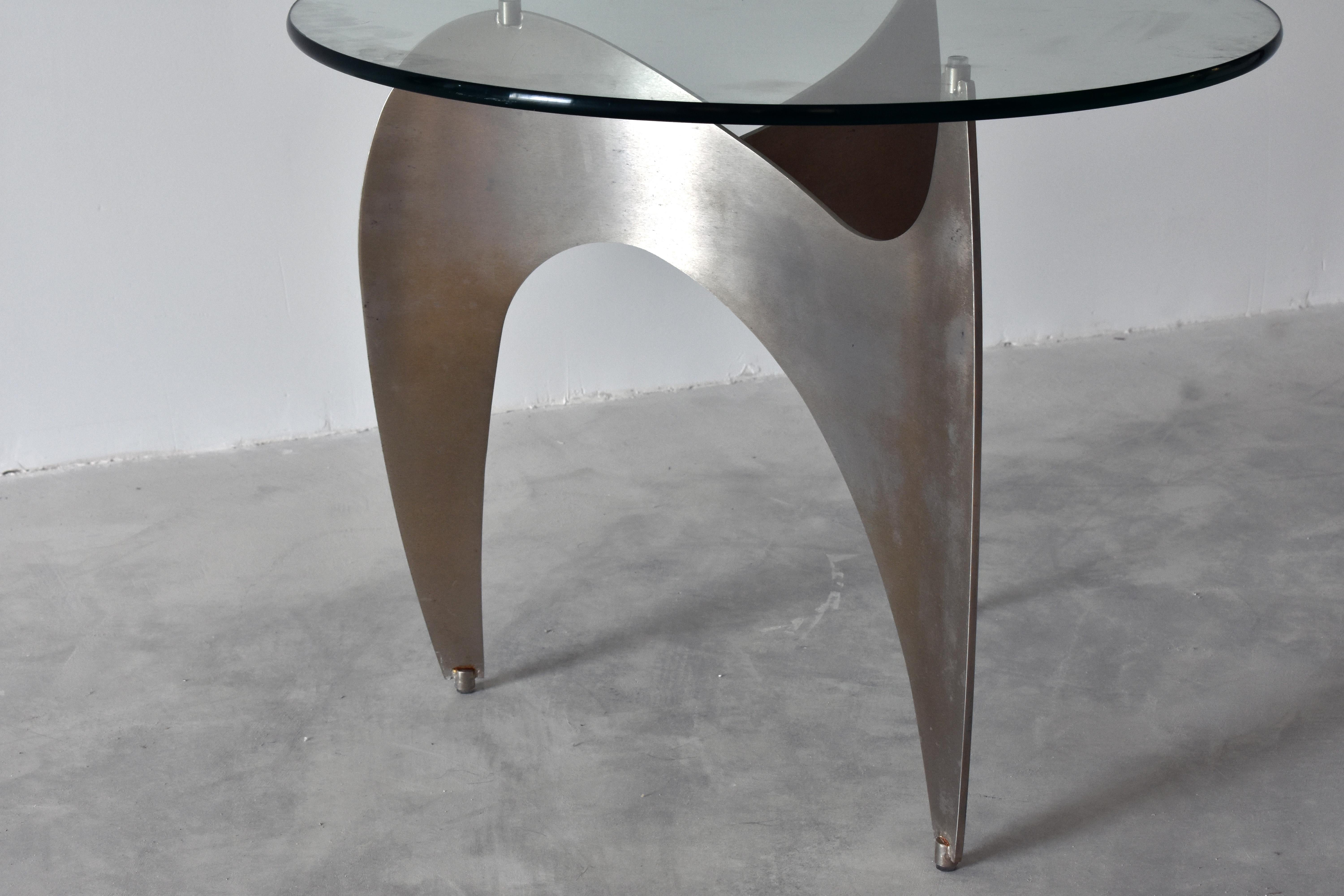 Welded Modernist Side or Coffee Table, circa 1970s