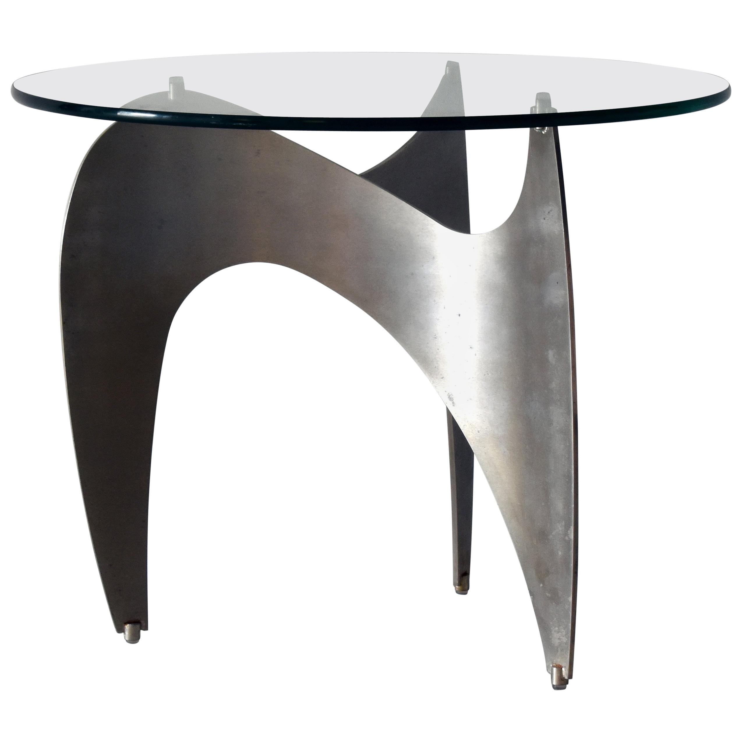Modernist Side or Coffee Table, circa 1970s