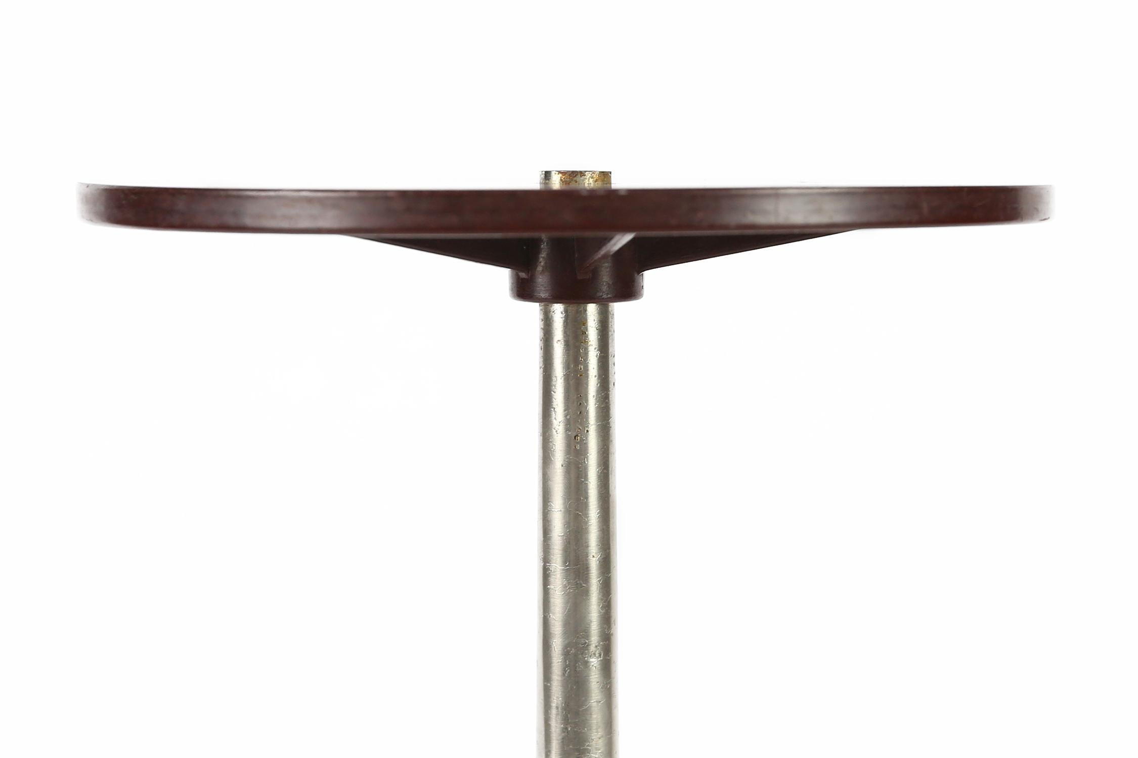 Modernist Side Table by René Herbst for Stablet, France, 1930s 1