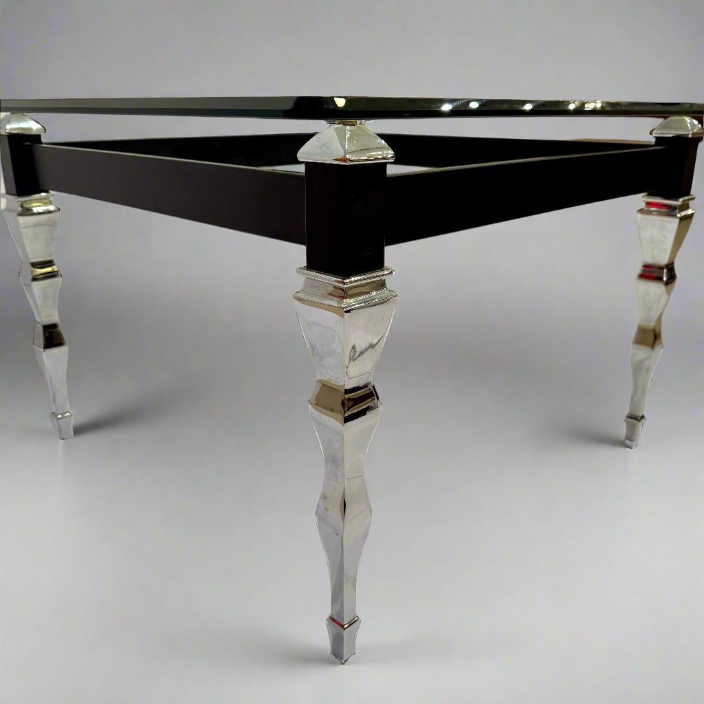 Verre Table d'appoint moderniste en vente