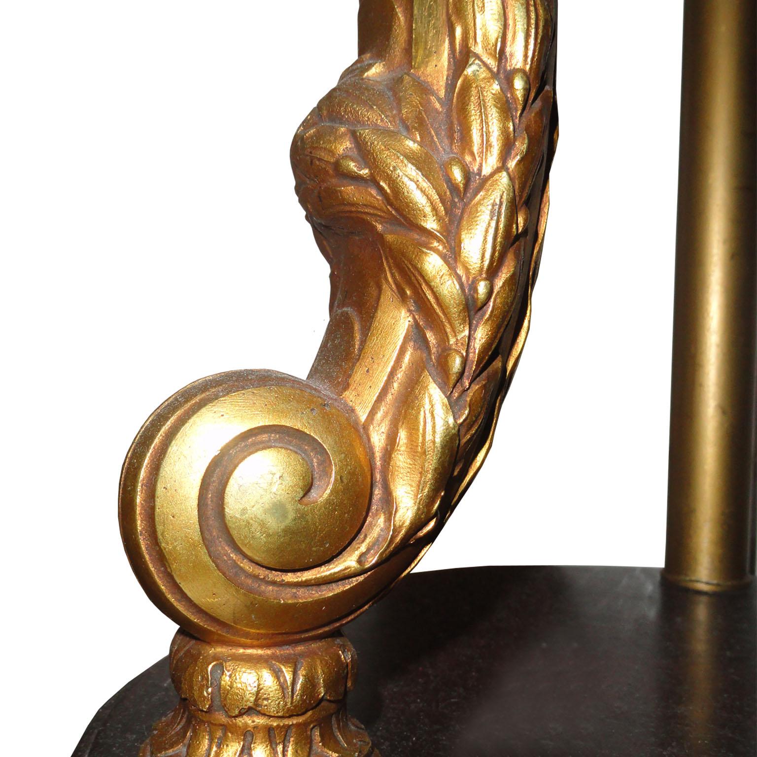 XX secolo Tavolino modernista in Wood e piedi in bronzo di Valerie Lebis in vendita