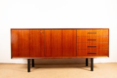 Modernistisches Sideboard, 180 cm, französischer Stil in Palisander von Tricoire & Vecchione.