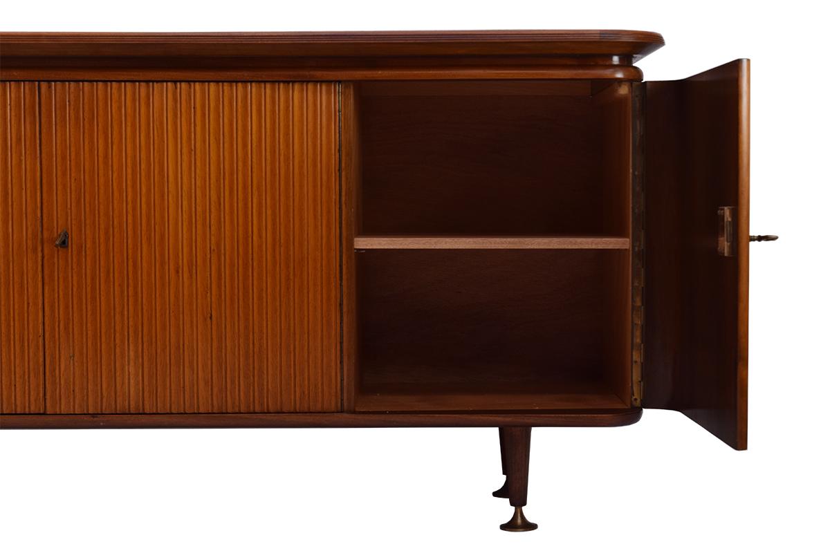 Veneer Modernist Sideboard by A.A. Patijn for Zijlstra Joure, the Netherlands, 1950s For Sale