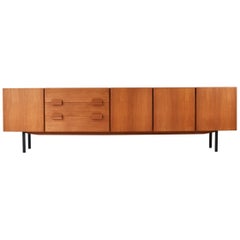 Vintage Modernist Sideboard in Teak Dating from the 1950s