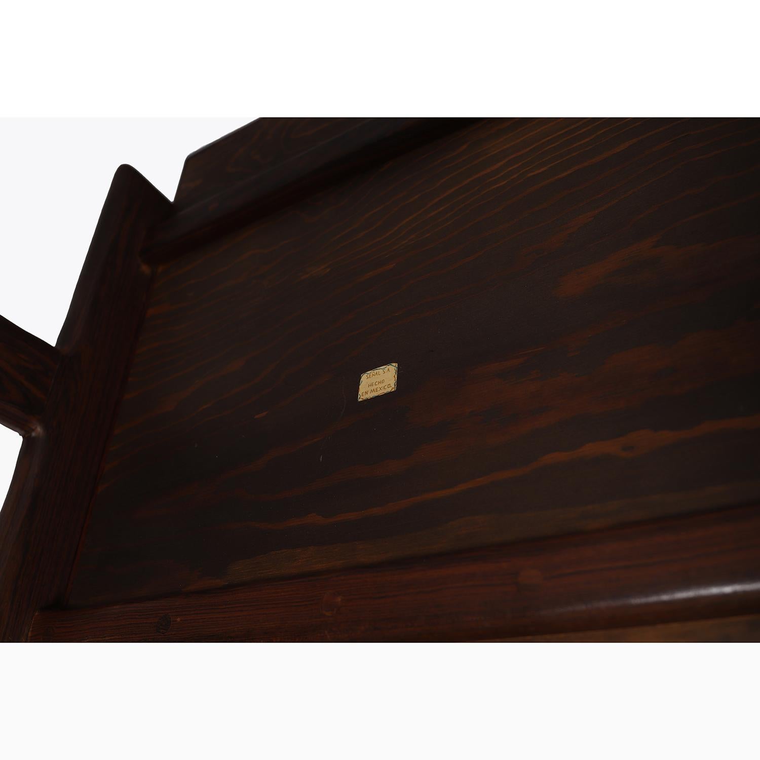 Mesa de sofá modernista de Don S. Shoemaker siglo XX en venta