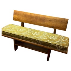 Modernist Solid Walnut Bench In The Style Of Esherick C.1940
s-1950
s