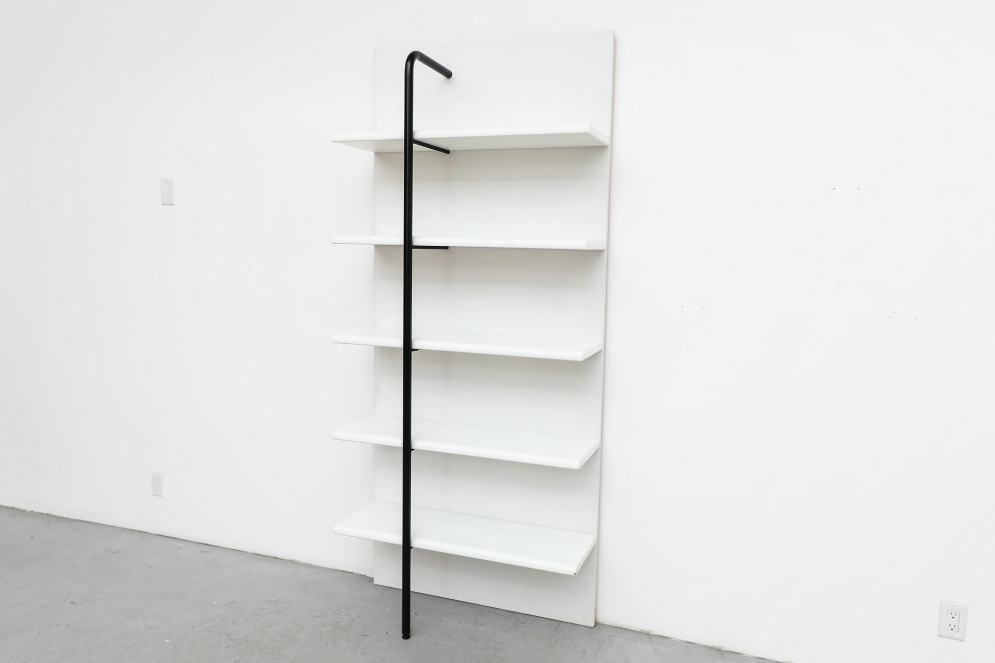 Modernist Sottsass Style White Wall Shelf Unit 3