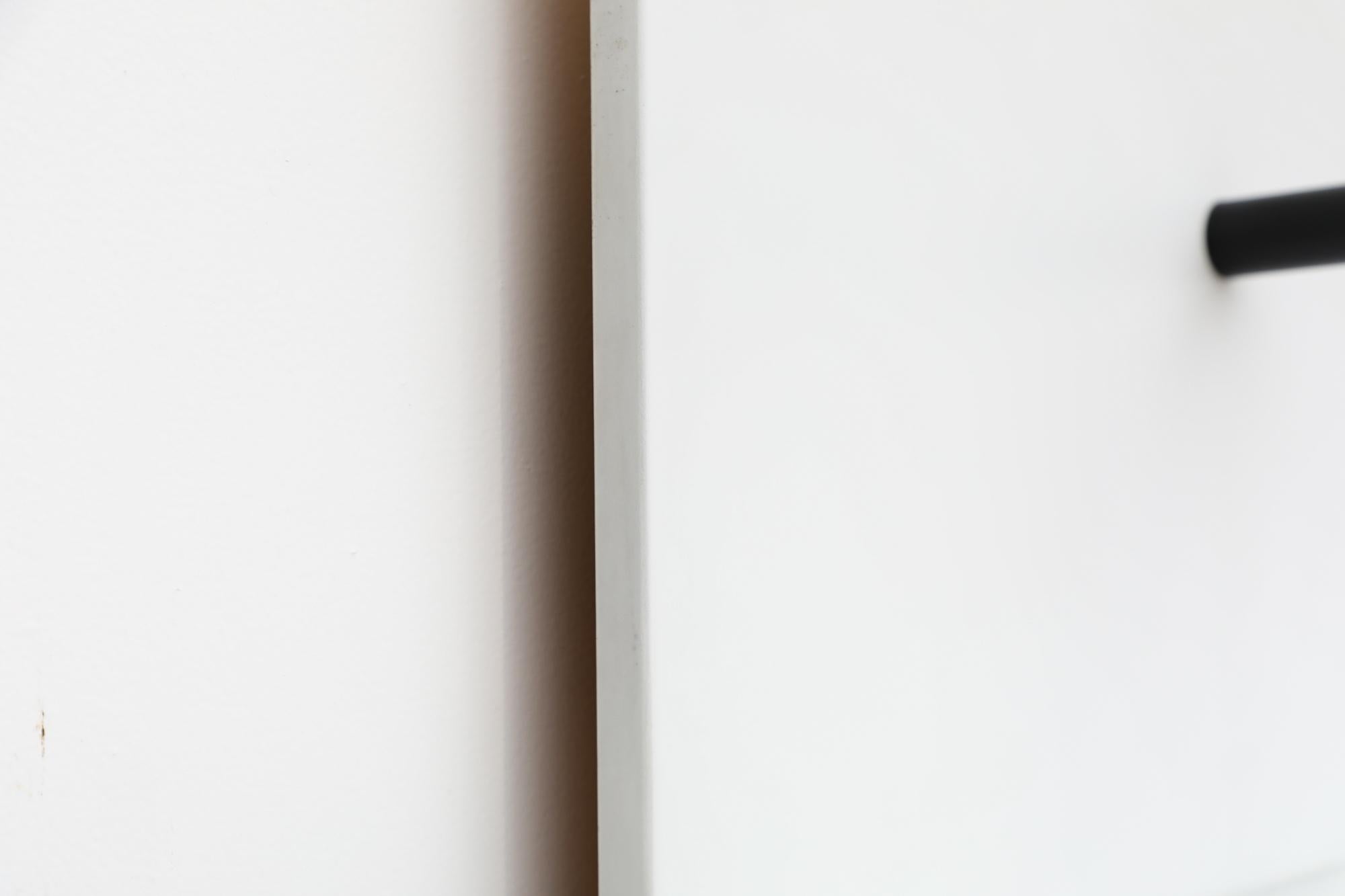 Modernist Sottsass Style White Wall Shelf Unit 9