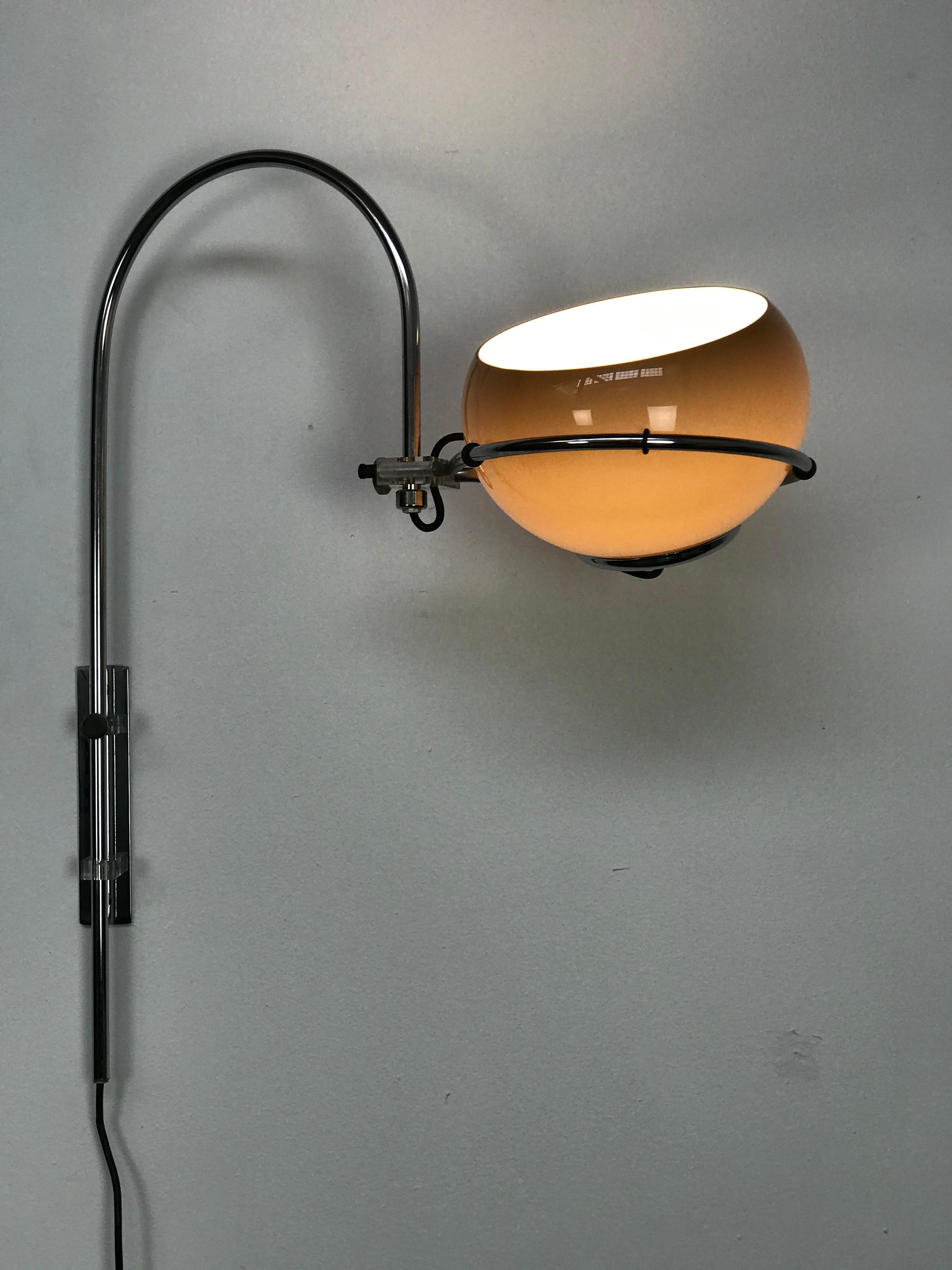 Wall Mounted Lamp by Dijkstra Lumens In Good Condition In Framingham, MA