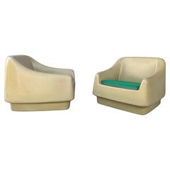 Modernist Space Age Fiberglass Pod Chairs