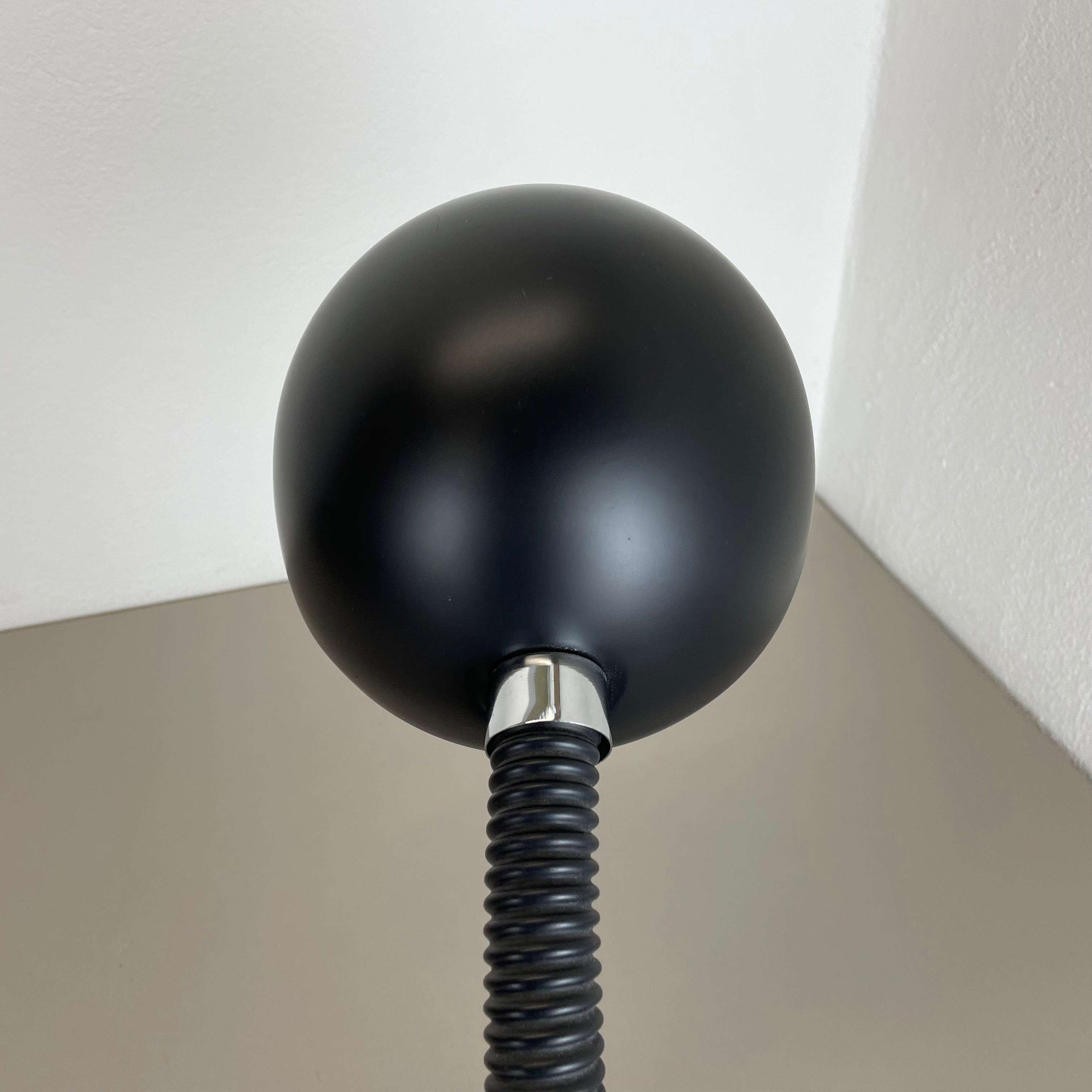 Modernist SPACE AGE Metal Table Light by Hillebrand Leuchten, Germany, 1970s For Sale 8