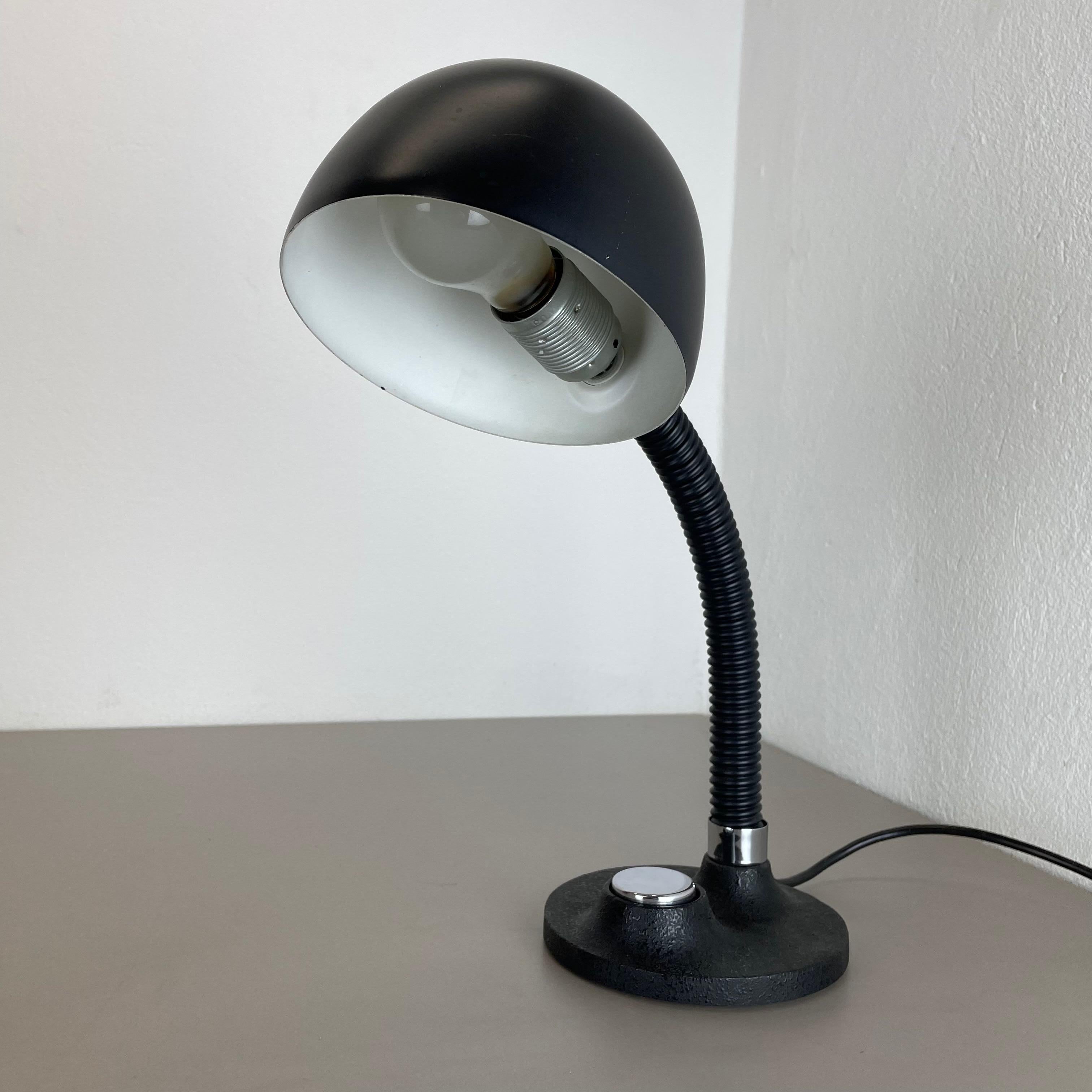 Modernist SPACE AGE Metal Table Light by Hillebrand Leuchten, Germany, 1970s For Sale 3