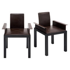 Modernist Spanish Side Haiku Armchairs by Tresserra