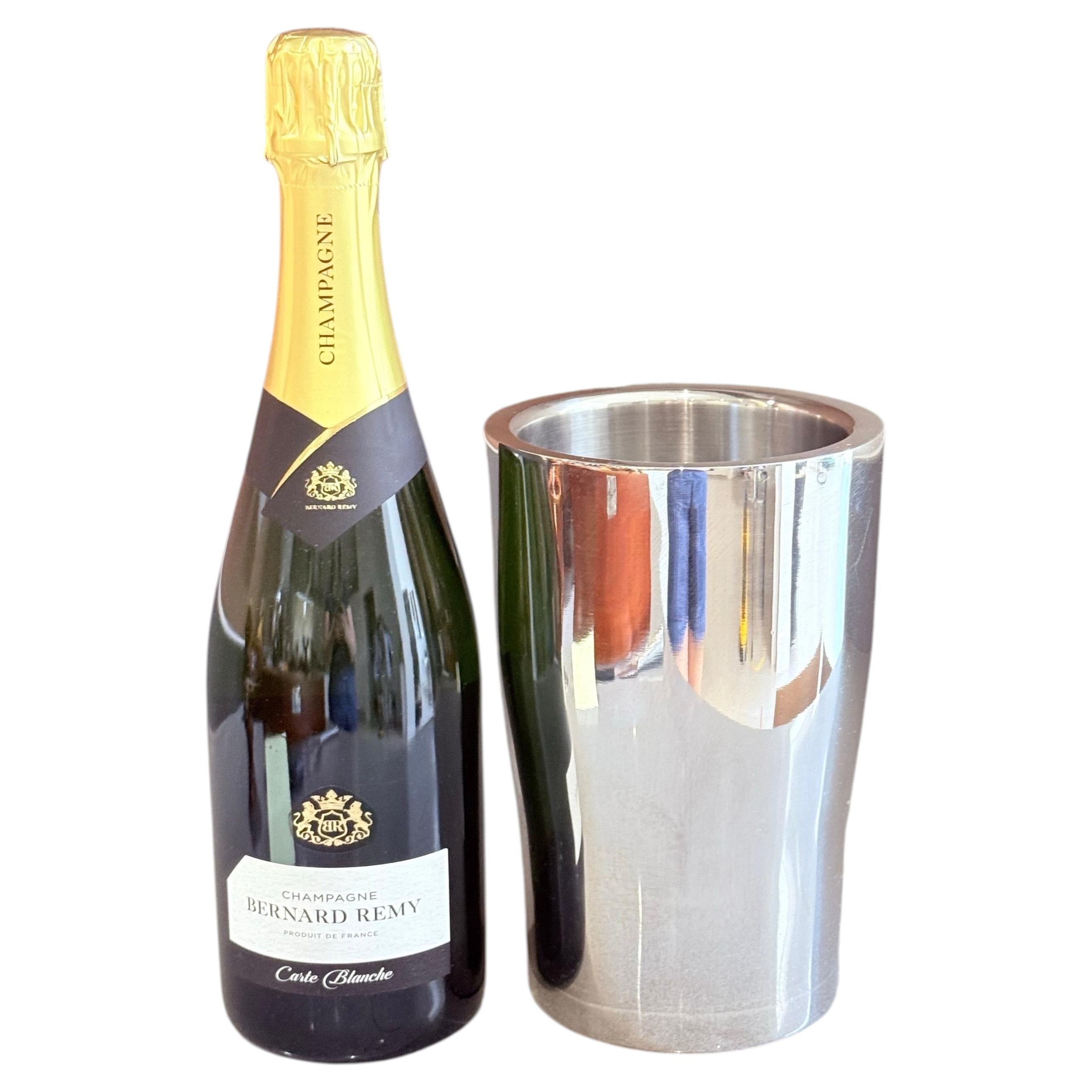 Raffreddatore di champagne / Refrigeratore di vino modernista in acciaio inossidabile Regalo moderno per la casa