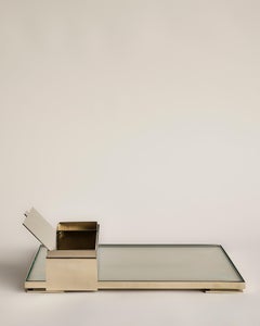 Modernist Stainless Steel Smoking Tray by Mingardo