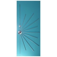 Puerta de Entrada Simple Modernista Starburst Fabricada a Medida