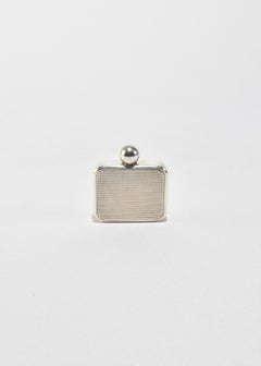 Modernist Sterling Perfume Bottle