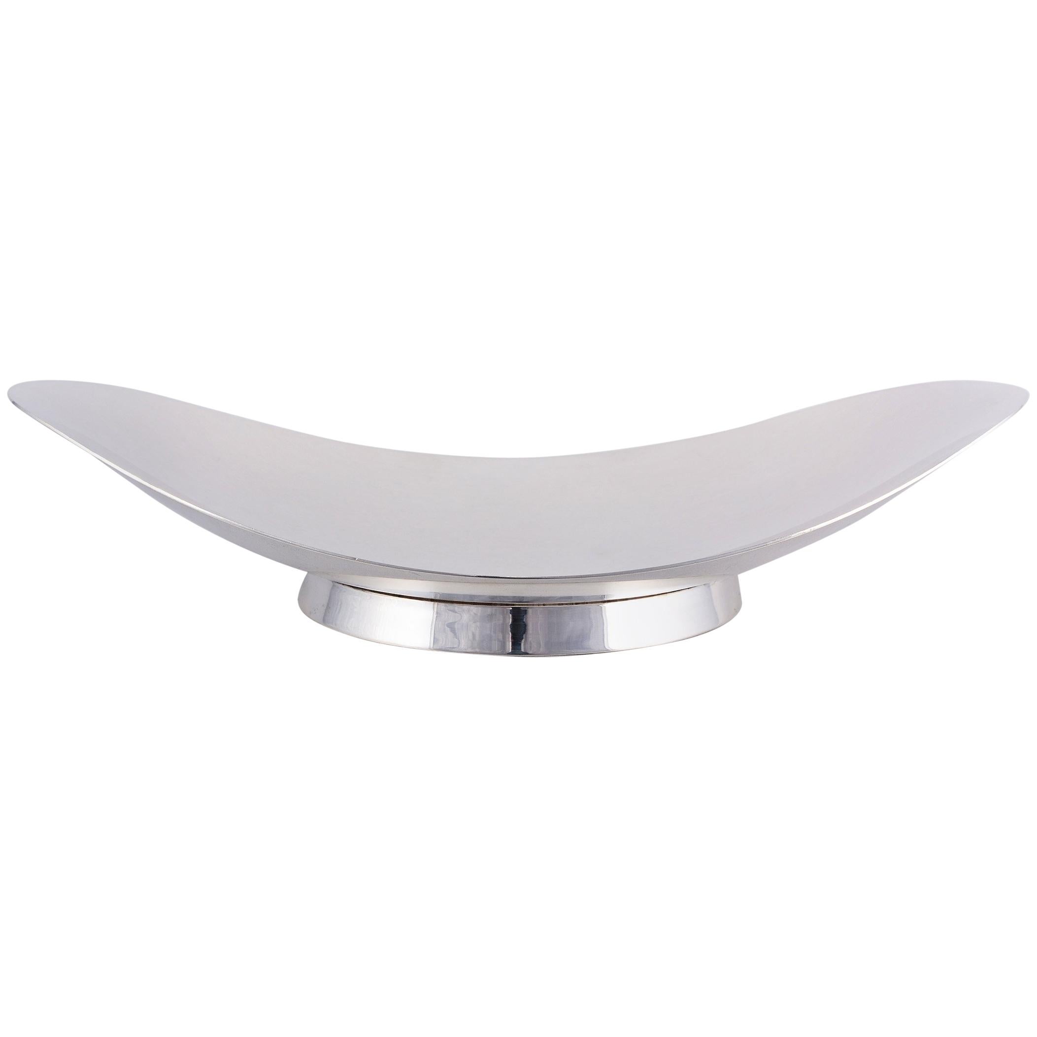 Modernist Sterling Silver Centerpiece Bowl by Tiffany & Co.