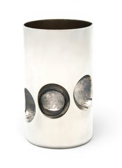 Modernist Sterling Silver Kiddush Cup by Carmel Shabi, Israel, 2006