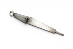 Modernist Sterling Silver Torah Pointer by Carmel Shabi, Israel, Circa 2000