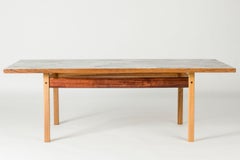 Modernist Stone Coffee Table by Erling Viksjø for Conglo, Norway, 1960s