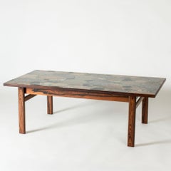 Modernist Stone Coffee Table by Erling Viksjø