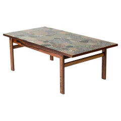 Modernist Stone Coffee Table by Erling Viksjø