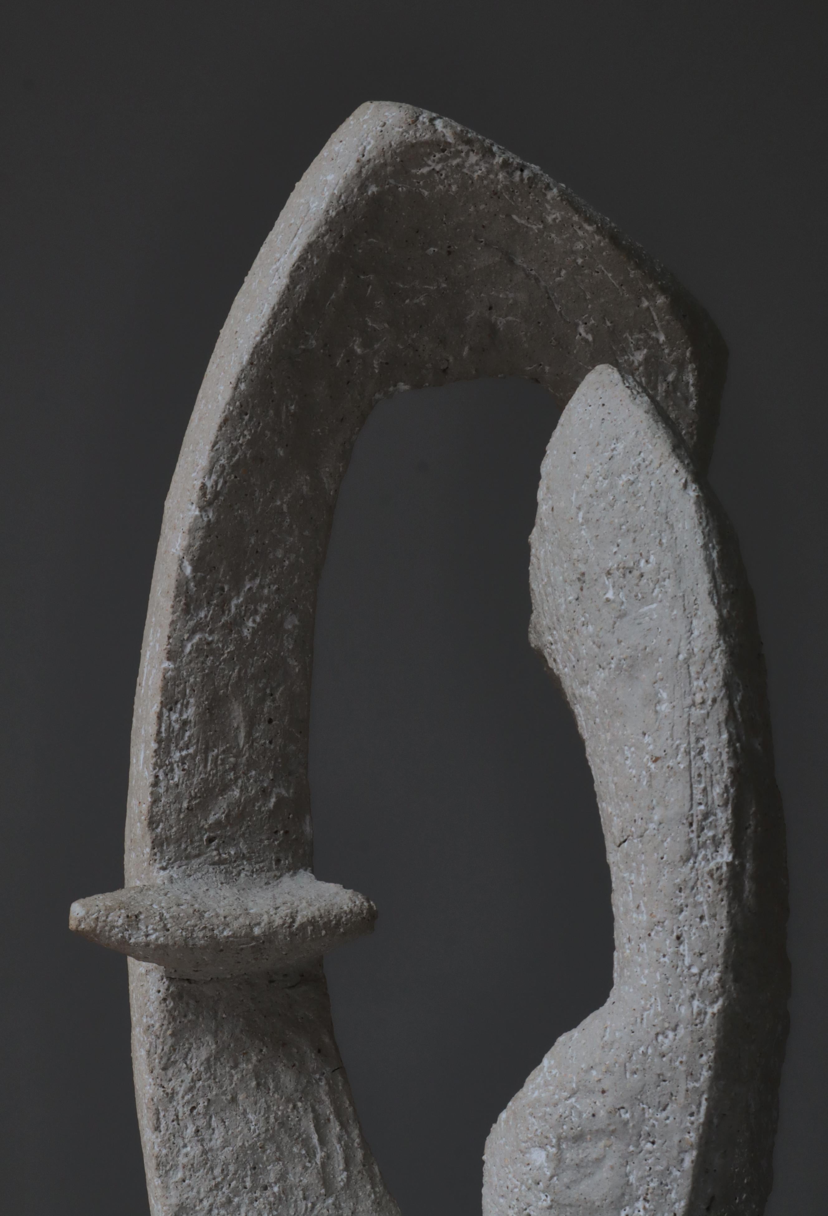 Escultura modernista de gres de Sakari Vapaavuori en Arabia, Finlandia, años 60 11