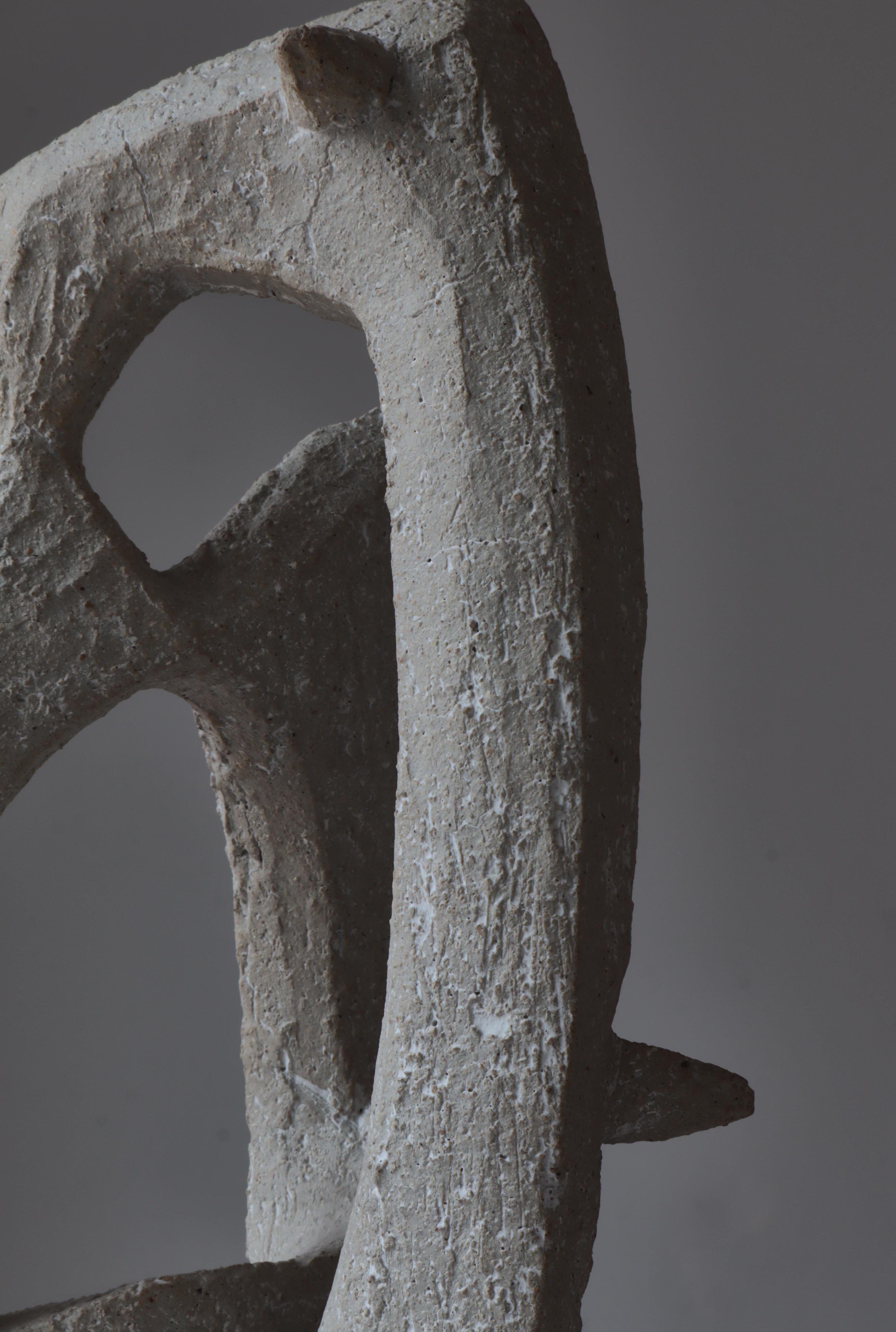 Escultura modernista de gres de Sakari Vapaavuori en Arabia, Finlandia, años 60 mediados del siglo XX