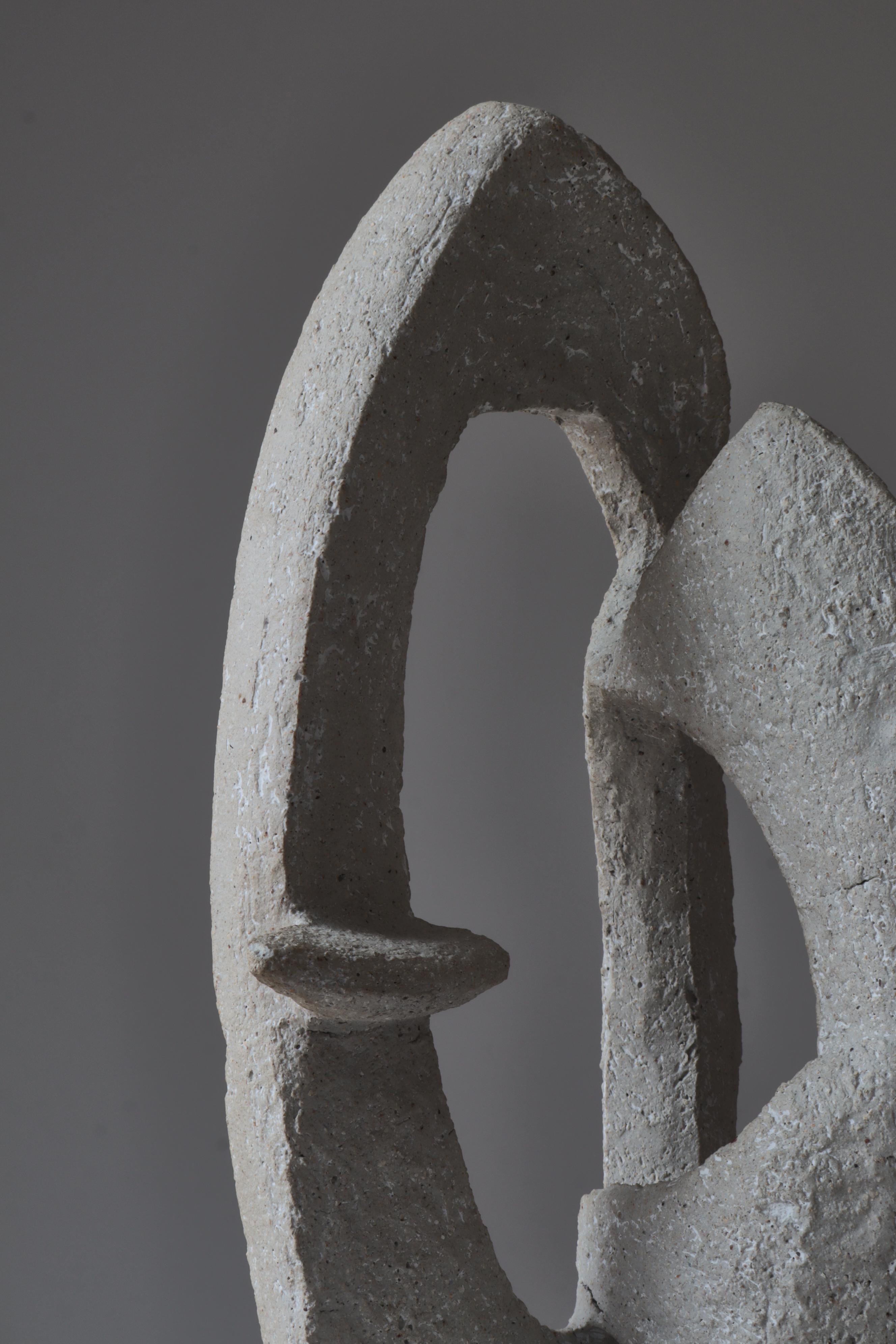 Escultura modernista de gres de Sakari Vapaavuori en Arabia, Finlandia, años 60 2