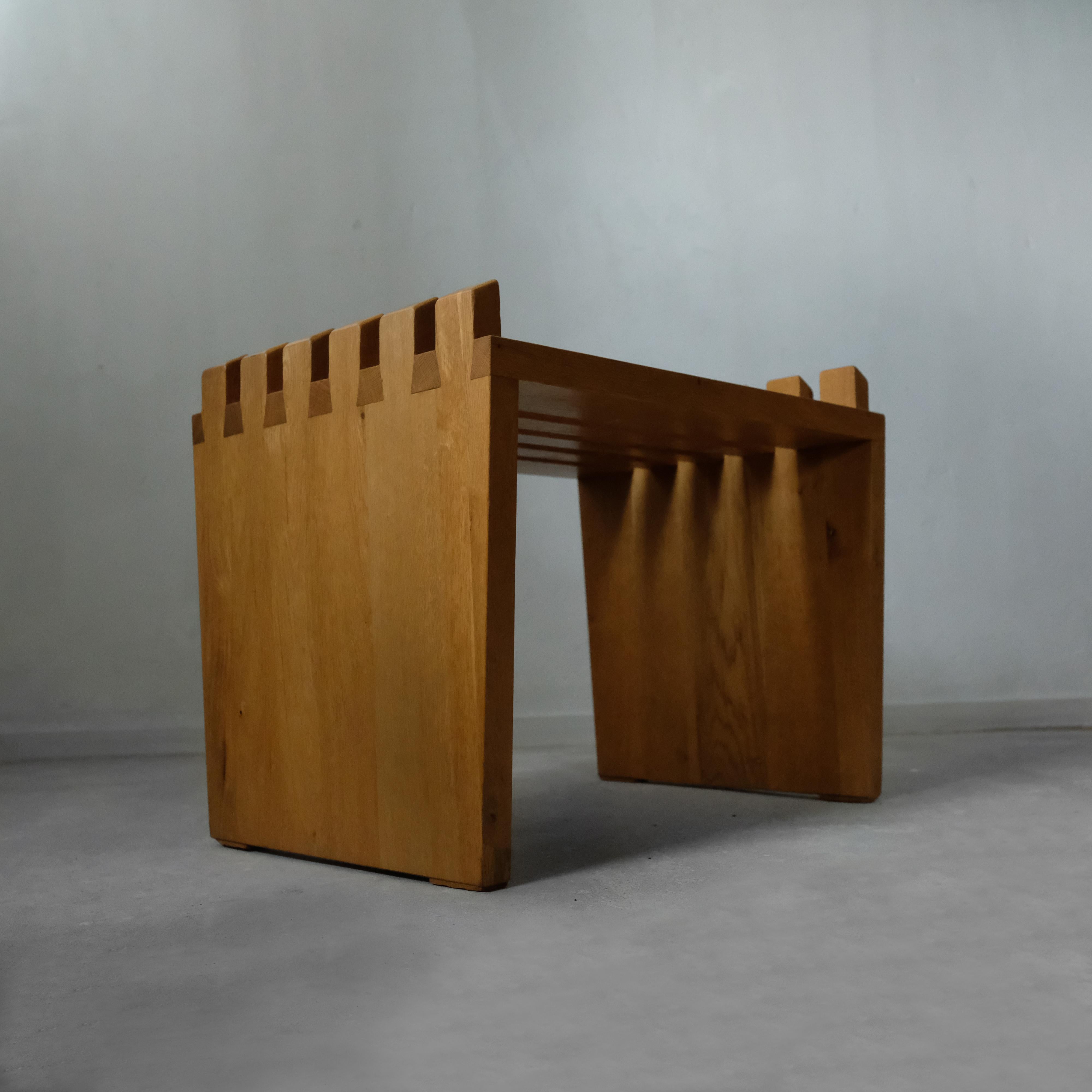 Modernist stool, France, 1970s.
