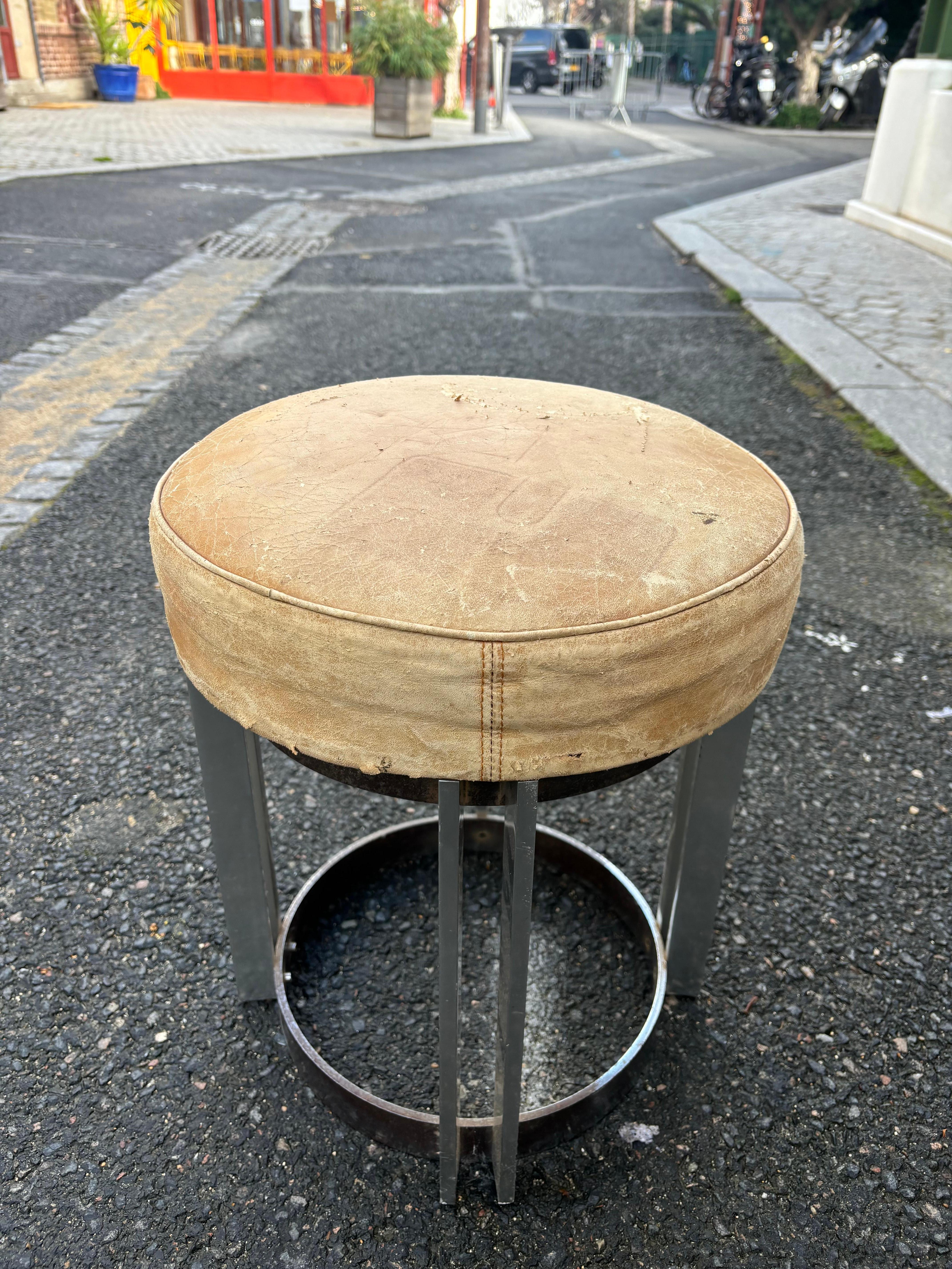 Art déco Tabouret moderniste en vente