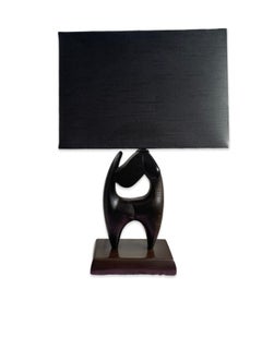 Lampe à poser "Mr. Dog" de style moderniste Sold Out Ed Dark Bronze Color avec abat-jour
