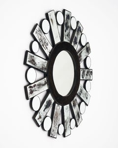 Modernist Sunburst Mirror